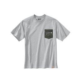 Carhartt Camo Pocket T-Shirt grau