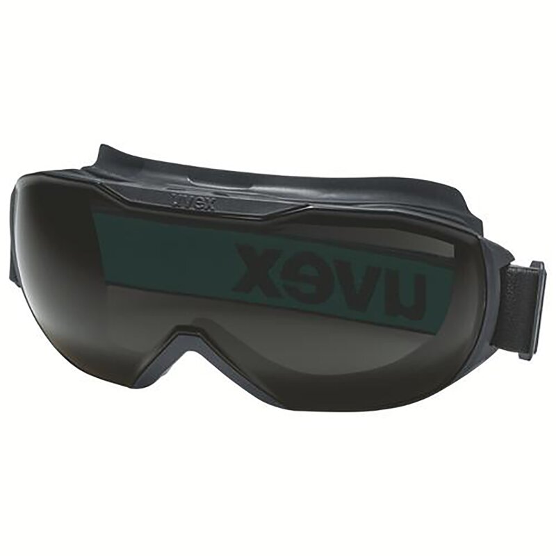 uvex Vollsichtbrille megasonic grau Schweißerschutz 5 inf. plus 9320045