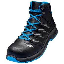 uvex 2 trend Stiefel S2 blau, schwarz Weite 11