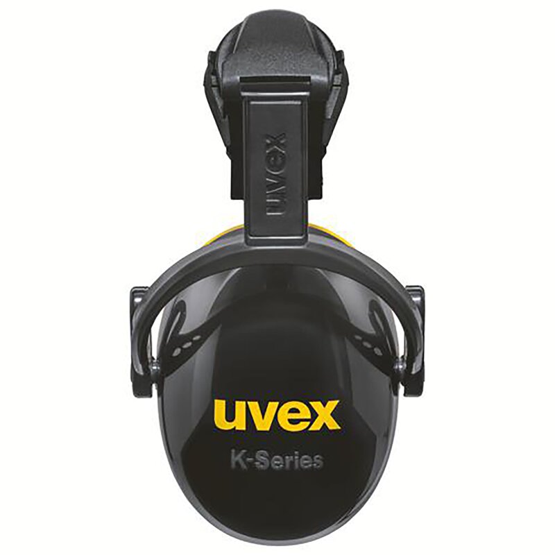 uvex Kapselgehörschutz K20H 2630220 schwarz, gelb SNR 30 dB Größe L, M, S