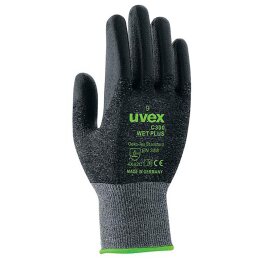 uvex Schutzhandschuh C300 wet plus schwarz