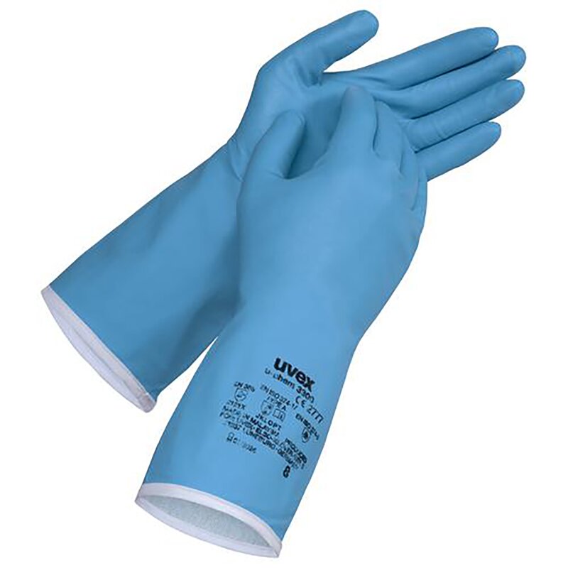 uvex Schutzhandschuh u-chem 3300 blau