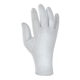 Schutzhandschuh Baumwollhandschuh gebleicht weiß