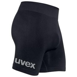 uvex kurze Unterhose underwear schwarz