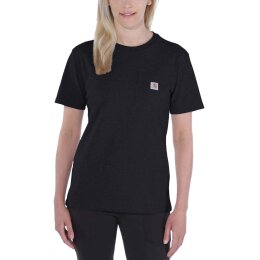 Carhartt Damen Workw Pocket S/S T-Shirt schwarz