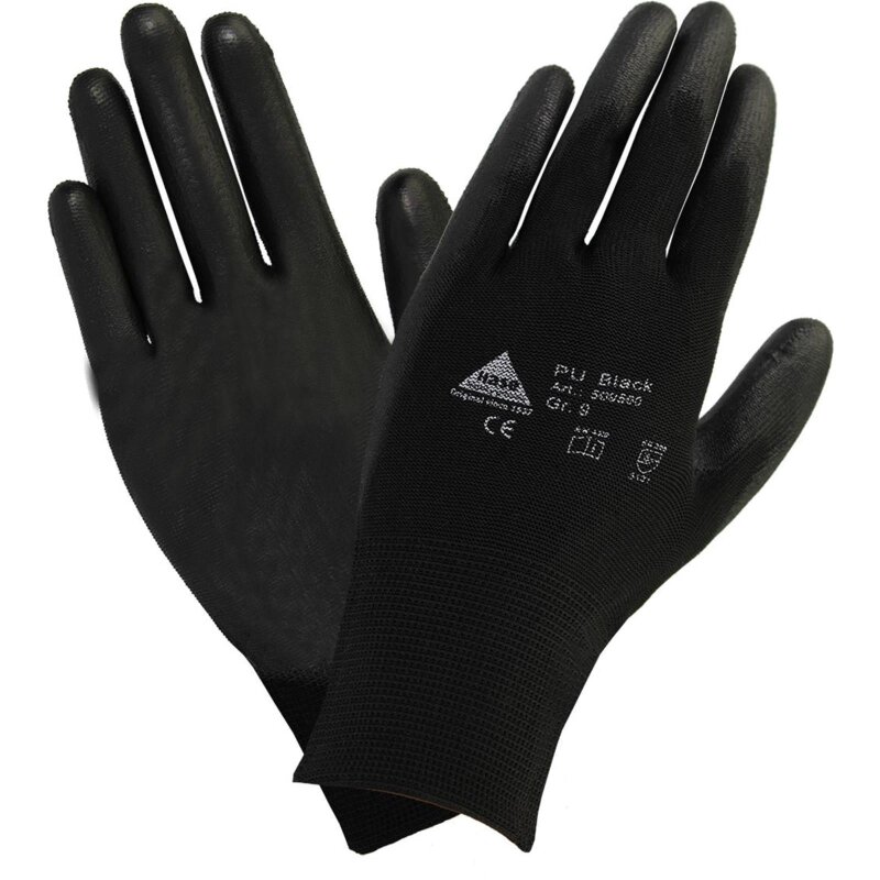 Hase PU Feinstrick Handschuhe mit Soft-PU Beschichtung