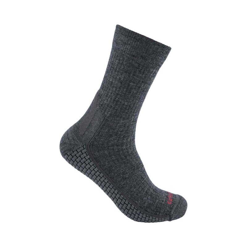 Carhartt Damen Synthetic-Merino Blend Crew Sock grau