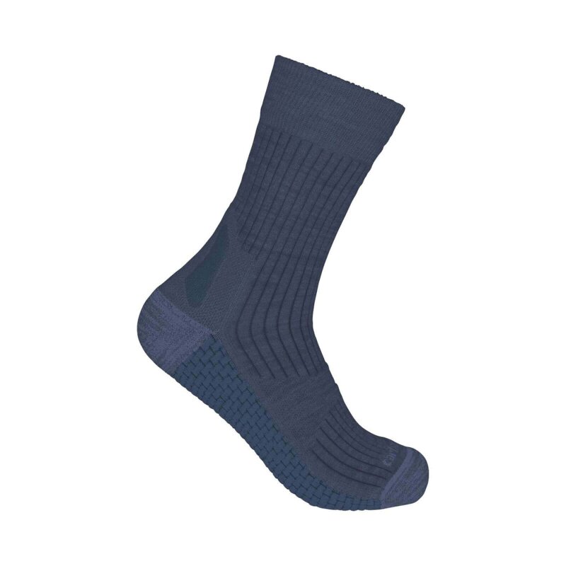 Carhartt Damen Synthetic-Merino Wool Short Crew Sock blau