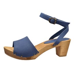 Sanita Wood-Yara Square Flex Sandal Sandale Dove Blue