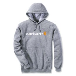 Carhartt Signature Logo Sweatshirt in Heather Grey Grau