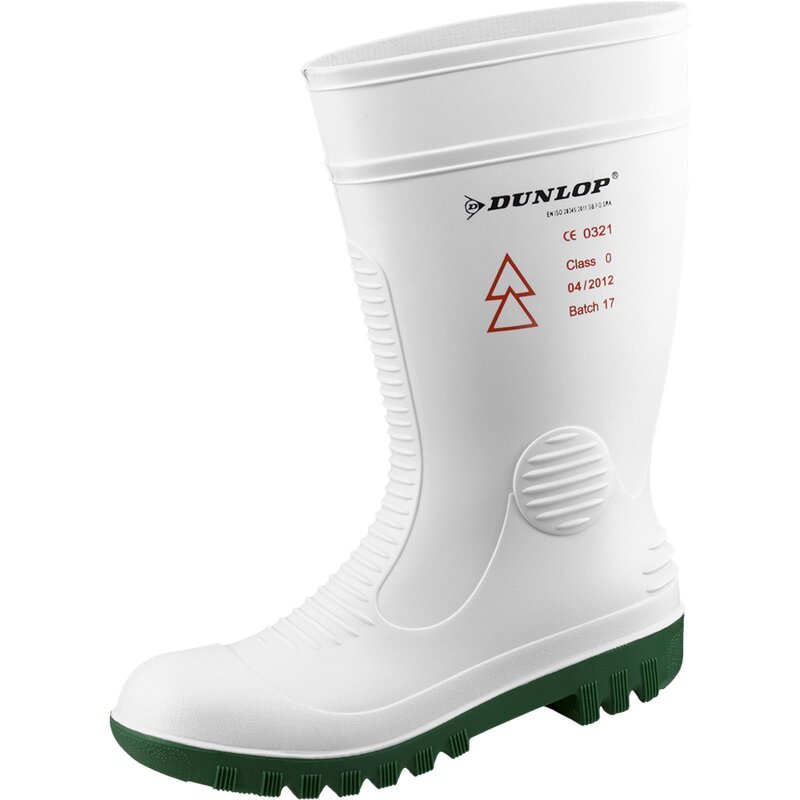 Dunlop Stiefel Acifort safety HV weiß