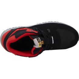 Schwab Rebel S3 Sicherheitsschuhe-Schuh hoch schwarz/rot