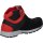Schwab Rebel S3 Sicherheitsschuhe-Schuh hoch schwarz/rot