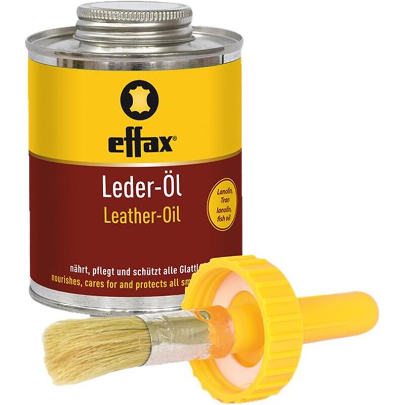 Effax-Lederöl mit Pinsel 475 ml
