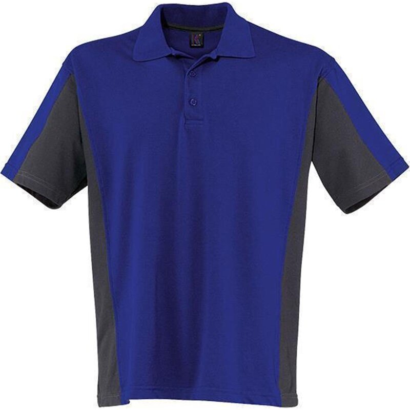 Fördermittelgeber Kübler Shirt-Dress Polo-Shirt € 35,05 blau/anthrazit