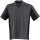 Kübler Shirt-Dress Polo-Shirt anthrazit/schwarz