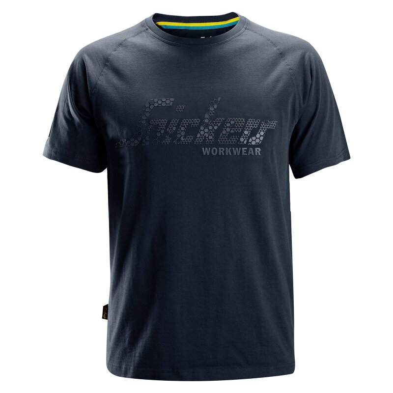Snickers T-Shirt marine mit 3D Logo