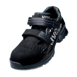 uvex 1 Sandale S1 SRC schwarz/weiß