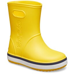 Crocs Crocband Rain Boot K Yellow/Navy
